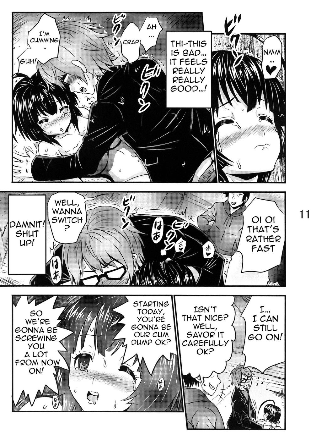 Hentai Manga Comic-Kiss My XXX !-Read-13